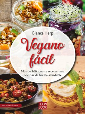 cover image of Vegano fácil